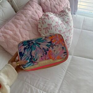 Lilly Pulitzer travel makeup bag